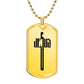 Faith - Jesus Cross - Dog Tags - The Shoppers Outlet