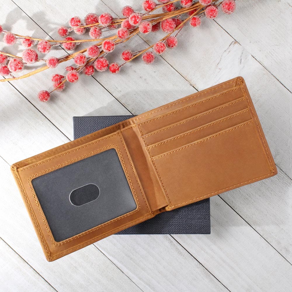 Graphic Leather Wallet - Bible Verse - Philippians 4:13 - The Shoppers Outlet