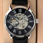 Dad - For All Those Times I Left It Unsaid Thank You - Men's Openwork Watch - The Shoppers Outlet