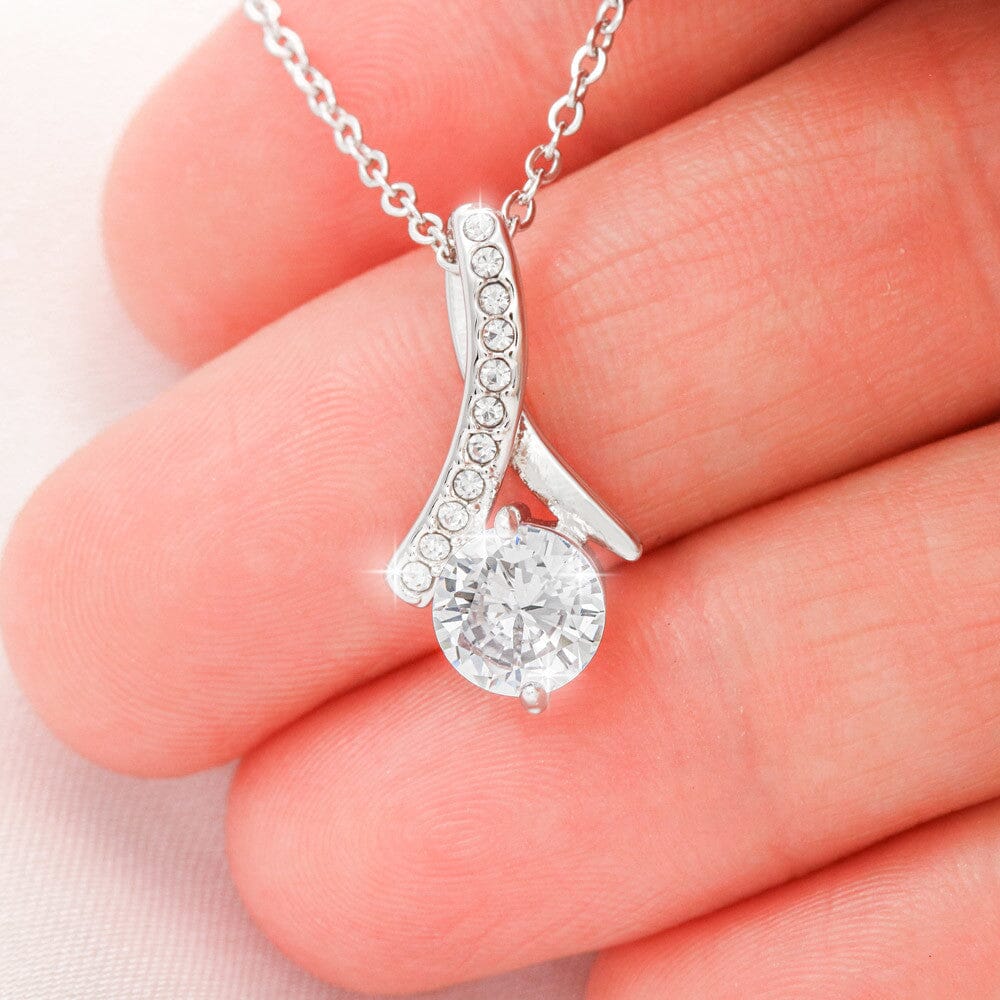 Gift For Wife - Words Will Never Be Enough - Alluring Beauty Necklaces - The Shoppers Outlet