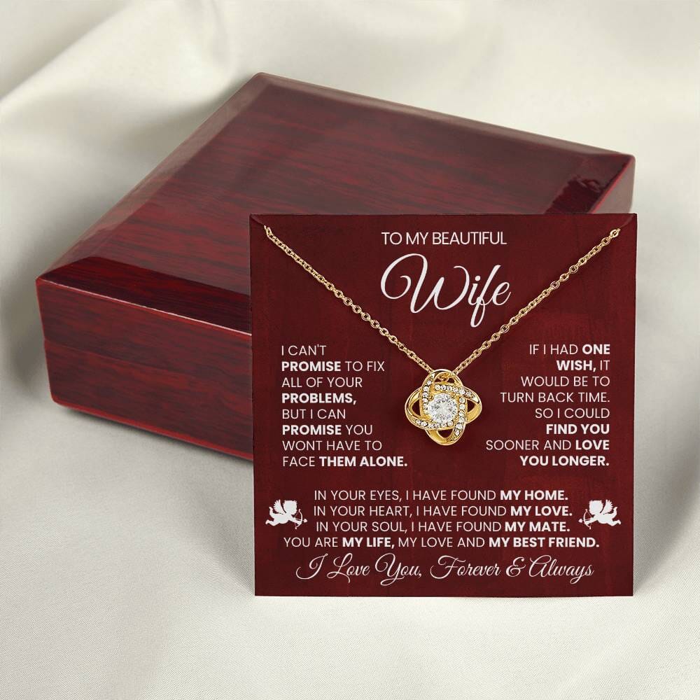 Gift For Wife - You Are My Life - My Love And My Best Friend - Alluring Beauty Necklaces - The Shoppers Outlet
