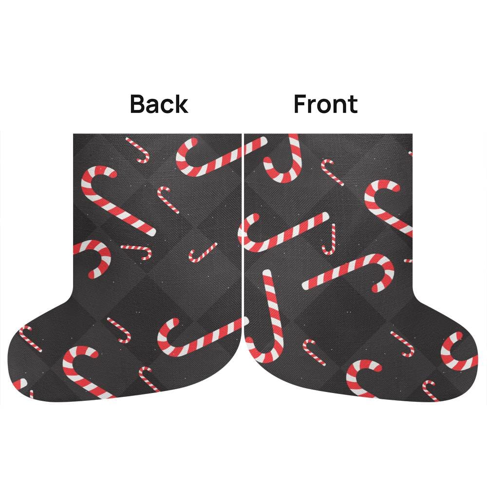 Holiday Stocking - Candy Canes - Giant Holiday Stocking - The Shoppers Outlet