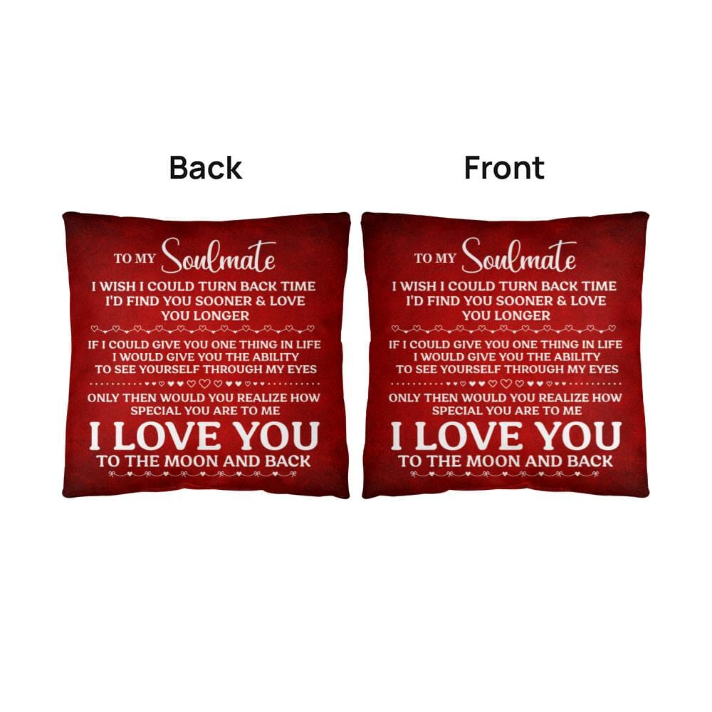 Gift For Soulmate - I Wish I Could Turn Back Time - Classic Throw Pillows - The Shoppers Outlet