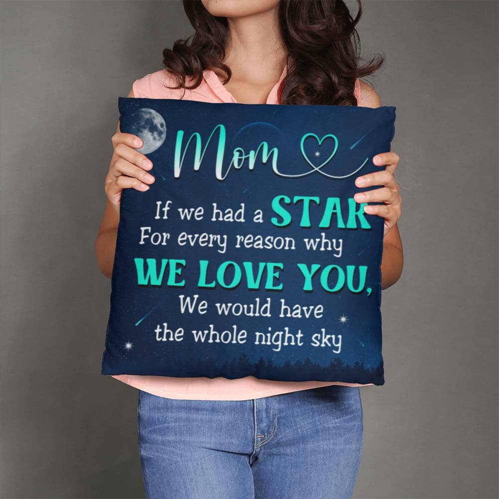 Gift For Mom - We Love You - Classic Throw Pillows - The Shoppers Outlet