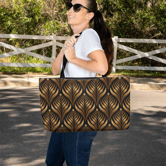 Luxury Gold Pattern - Weekender Tote Bags - The Shoppers Outlet