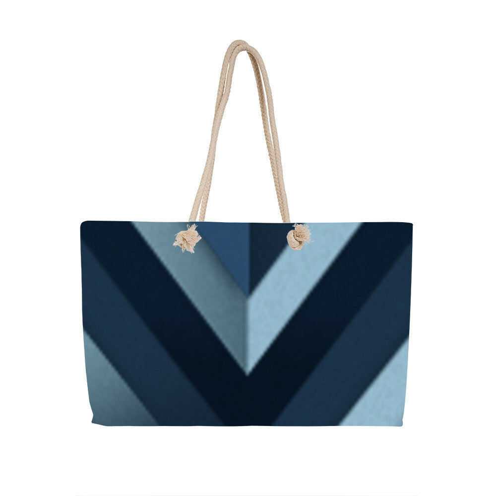 The Illusionist Blue Design - Weekender Tote Bag - The Shoppers Outlet