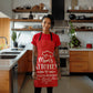 Mom's Kitchen - Meals & Memories Are Made Here - Premium Apron - The Shoppers Outlet