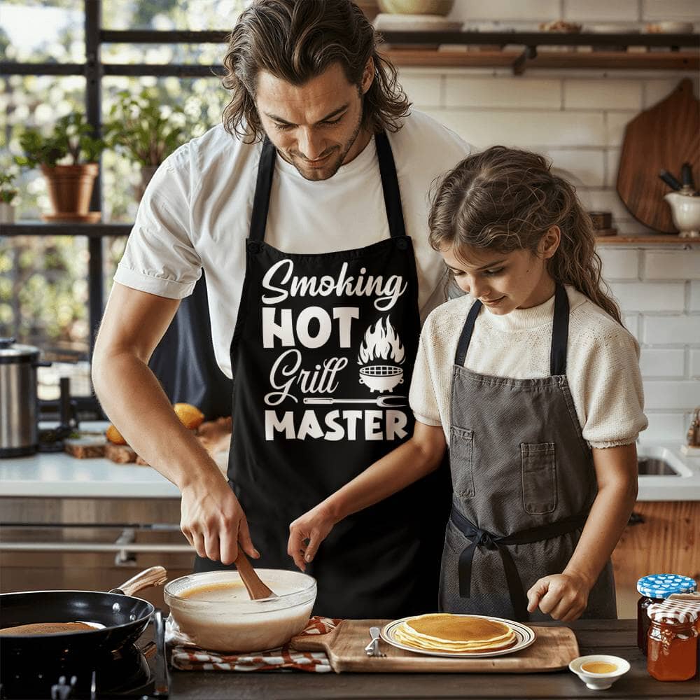 Smoking Hot Grill Master - Premium Apron - The Shoppers Outlet