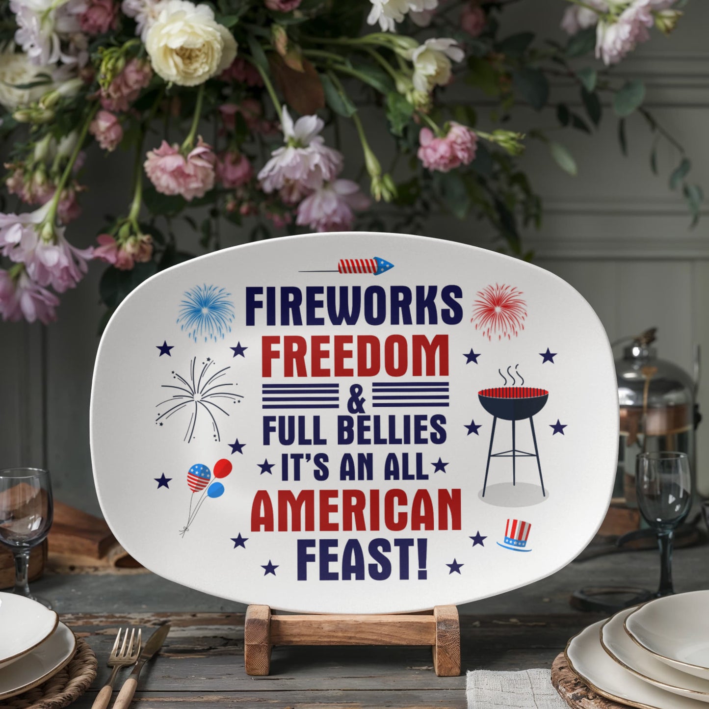 Patriots Platter - An All American Feast - Grilling Platter