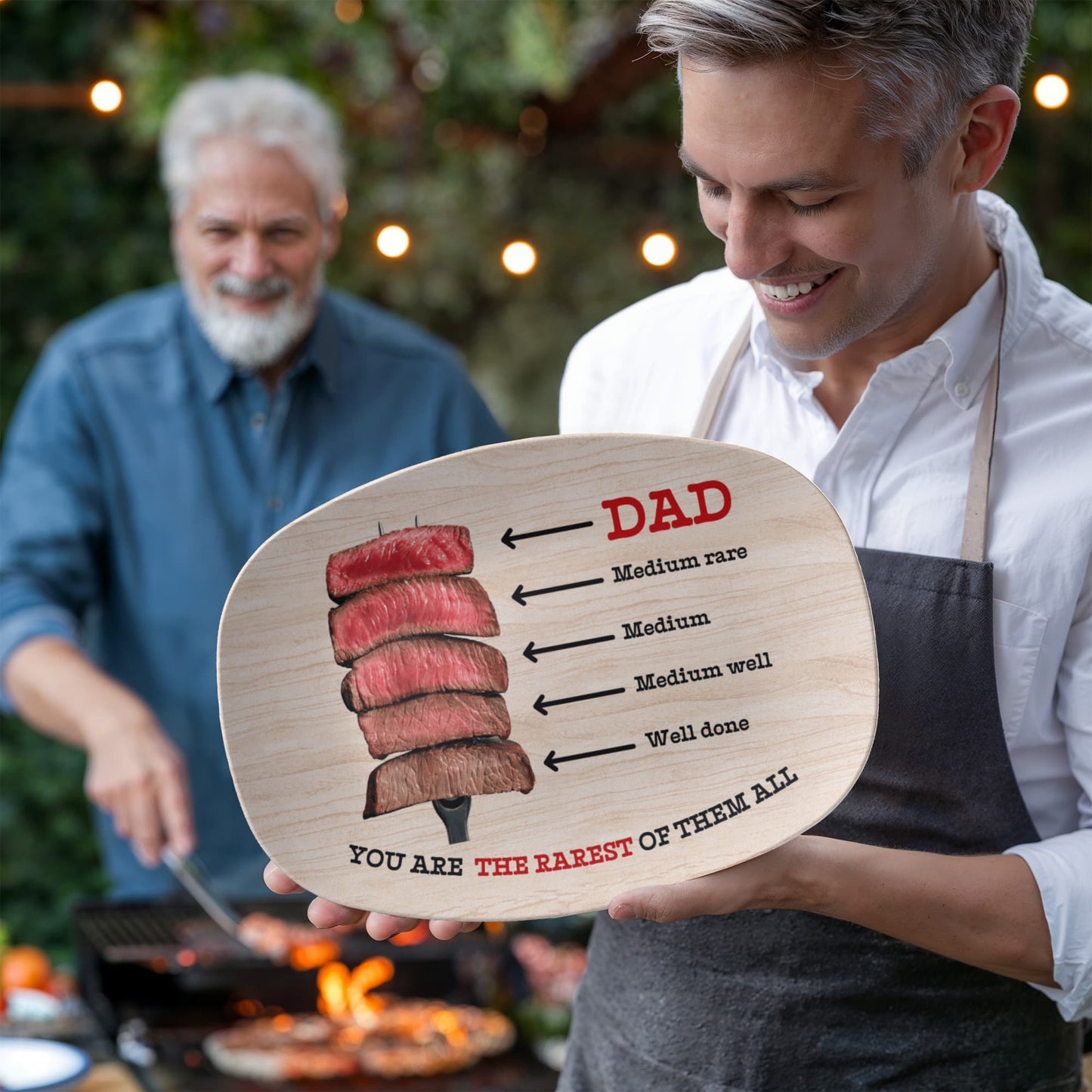Gift For Dad - You Are The Rarest Of Them All - Grilling Platter - The Shoppers Outlet