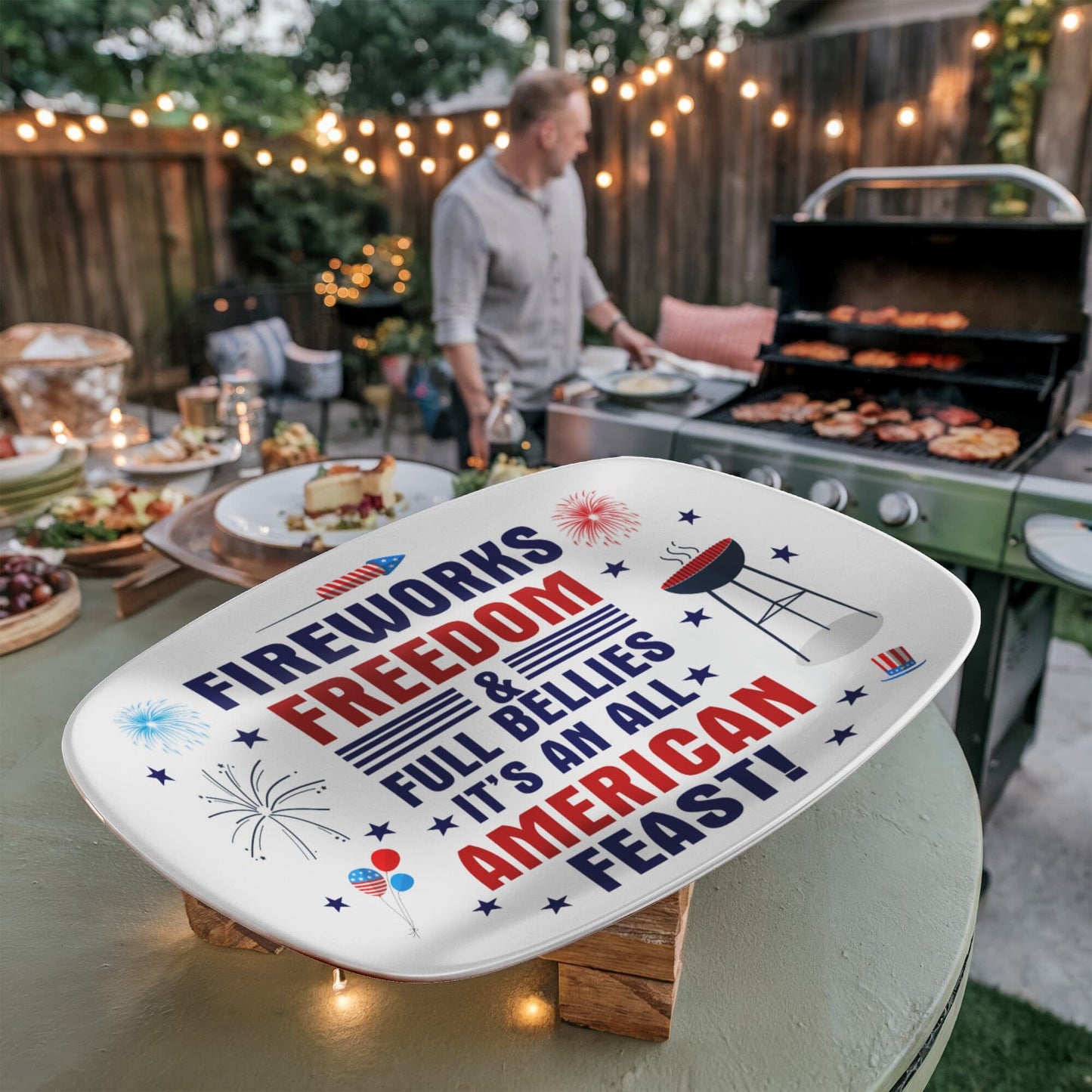 Patriots Platter - An All American Feast - Grilling Platter - The Shoppers Outlet