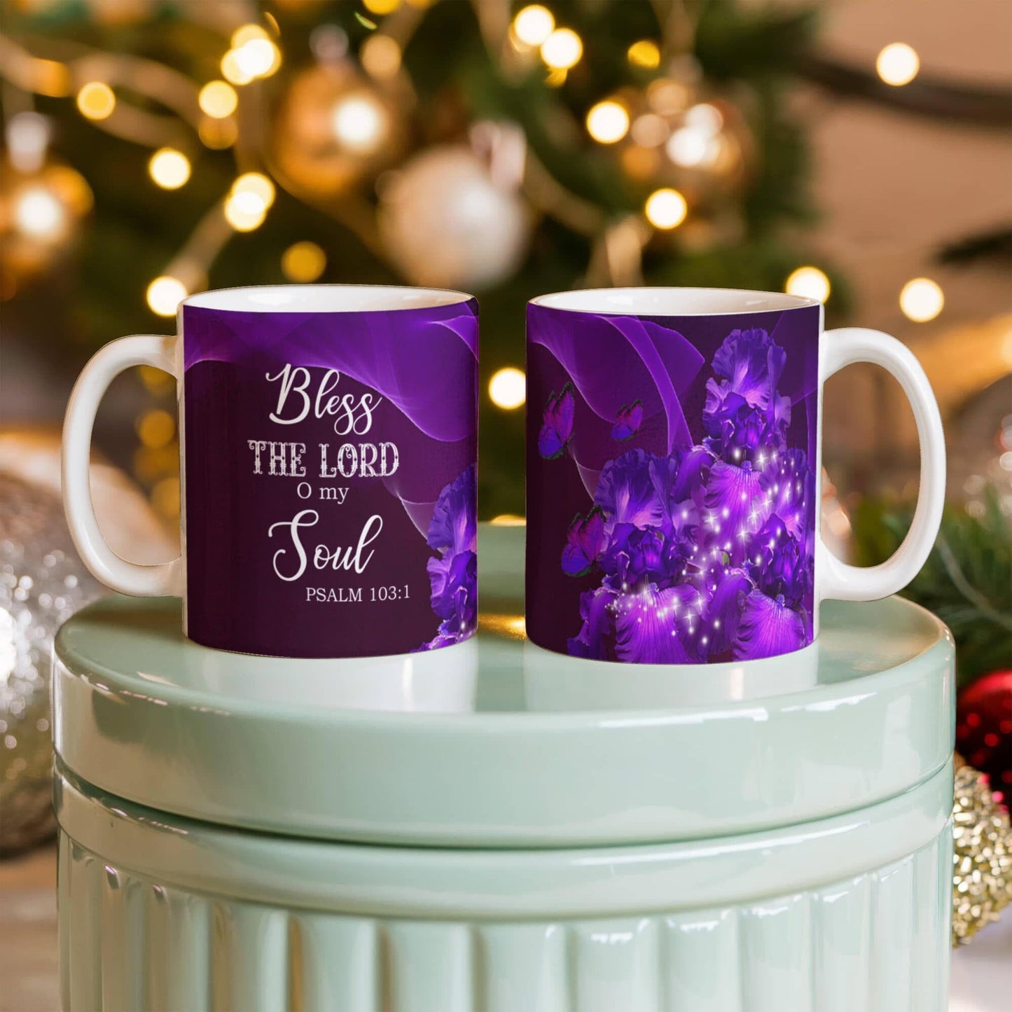 Faith - Bless The Lord O My Soul - PSALM 103:1 - Ceramic Mug - The Shoppers Outlet