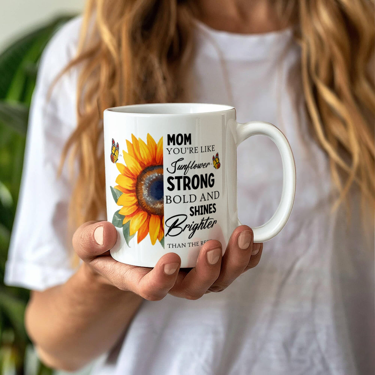 Emotional - Mom You're Like Sunflower - Ceramic Mug - The Shoppers Outlet