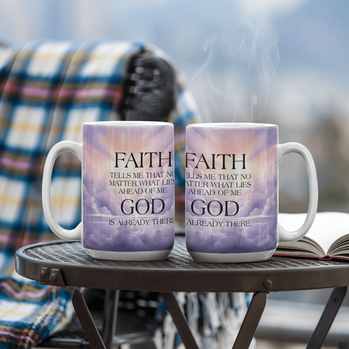 Faith - Tells Me That No Matter What - Ceramic Mug - The Shoppers Outlet