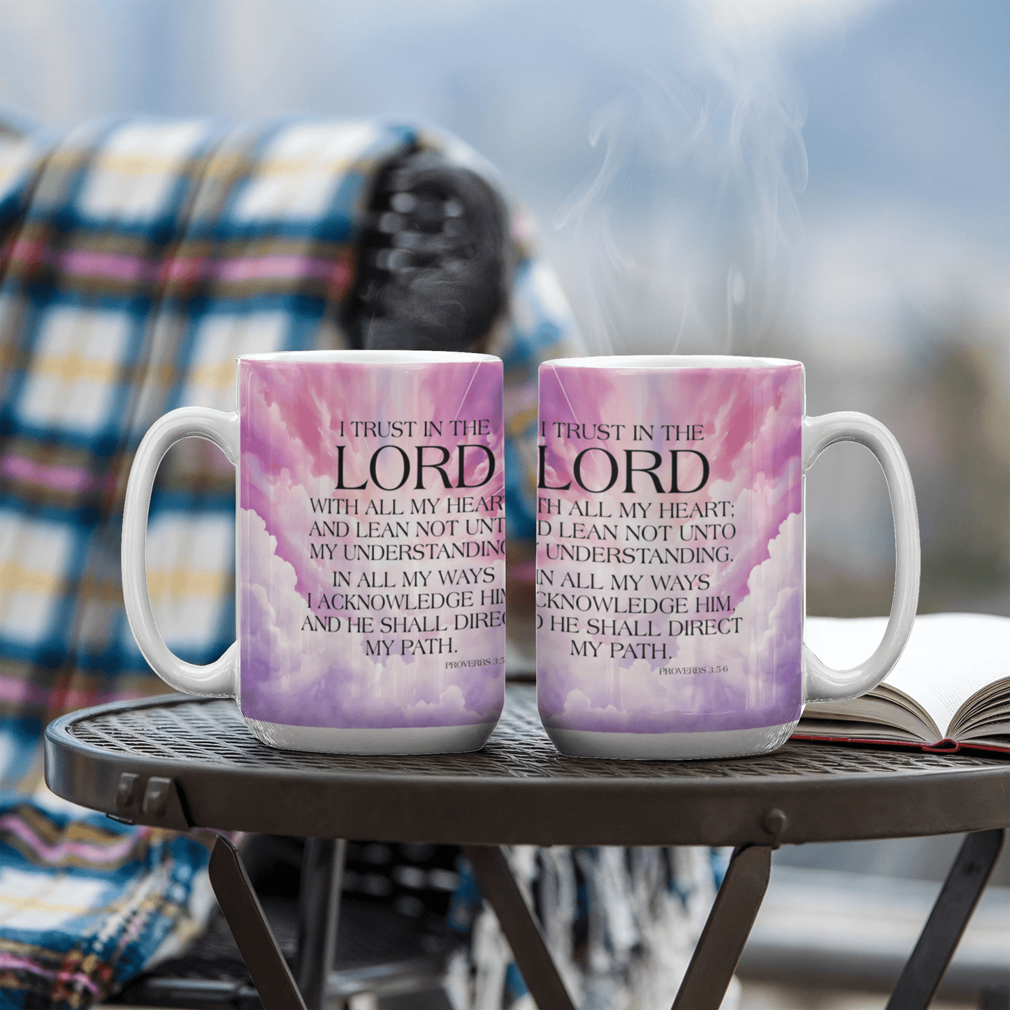 Faith - I Trust In The Lord - Proverbs 3:5-6 - Ceramic Mug - The Shoppers Outlet