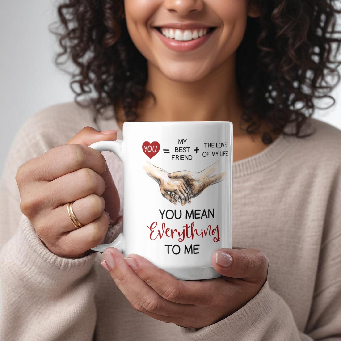 Emotional - You Mean Everything To Me - Ceramic Mug - The Shoppers Outlet