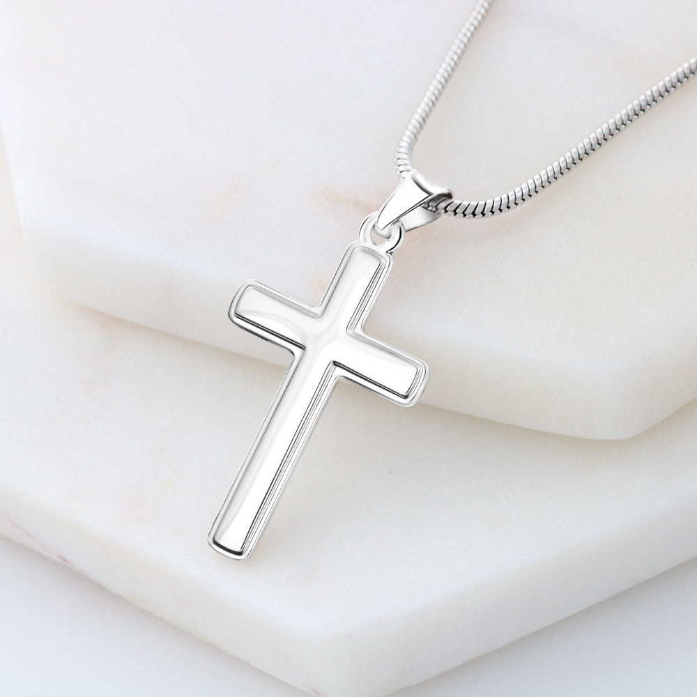 To My One And Only - Christmas Gift - Personalized Cross Necklace