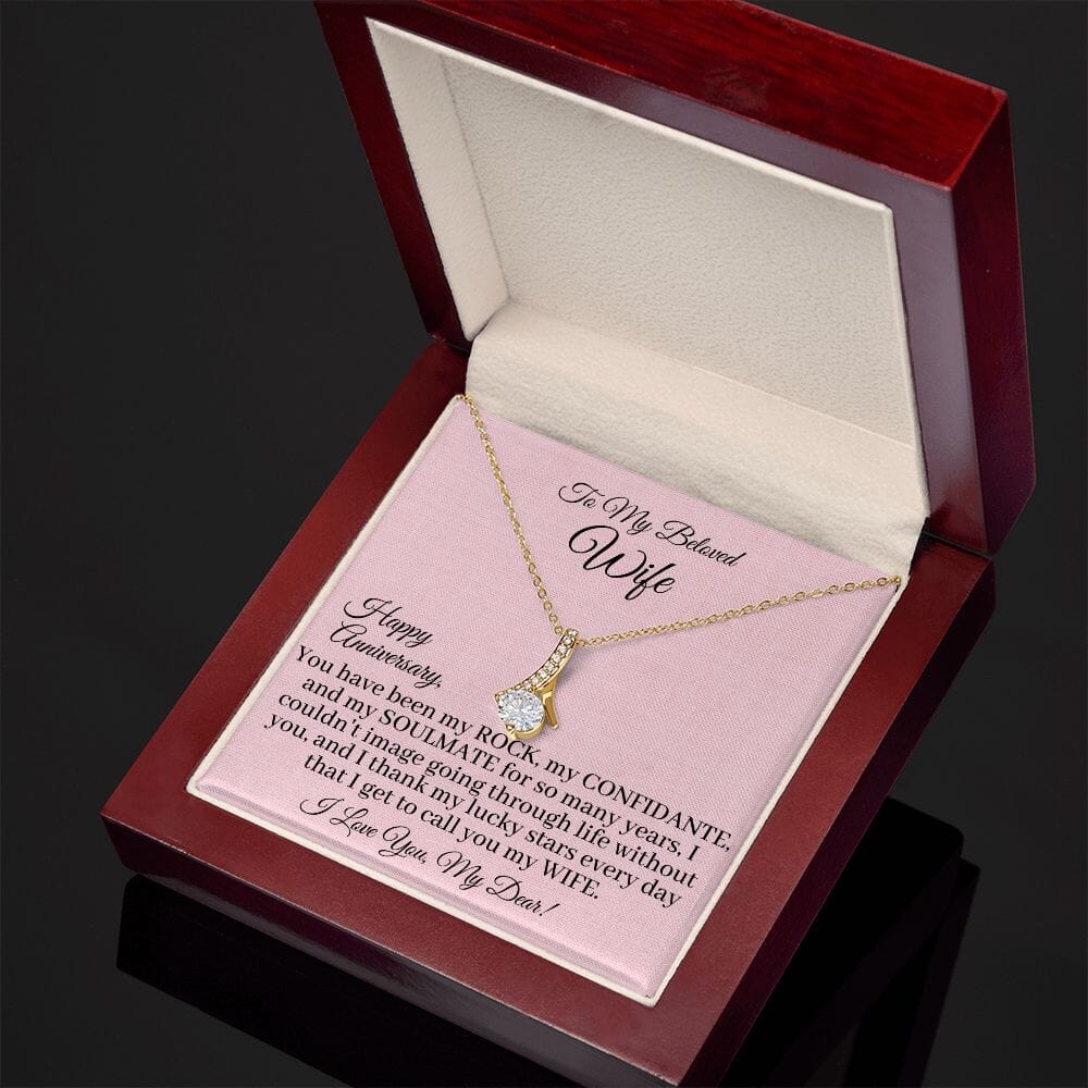Wife - Happy Anniversary - Gift For Wife - I Love You My Dear - The Shoppers Outlet