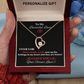 Gift For Wife - PERSONALIZE GIFT - Three Simple Words - Forever Love Necklace - The Shoppers Outlet