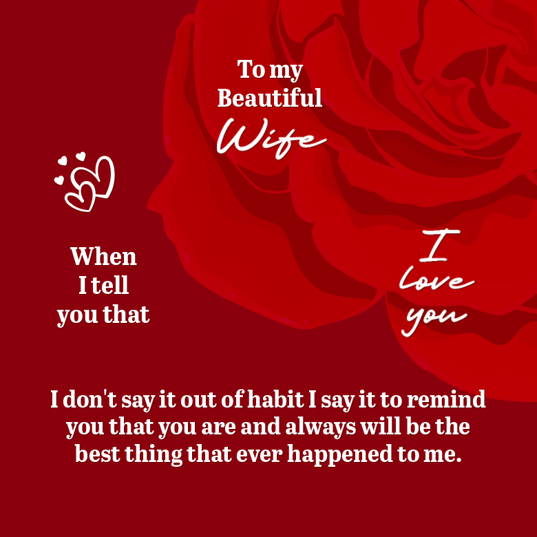 Gift For Wife - When I Tell That I Love You - Alluring Beauty Necklace with Red Heart Rose Box