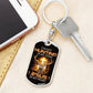 Inspirational - I've Got Hunting In My Veins Jesus In My Heart - Dog Tag Keychain - The Shoppers Outlet
