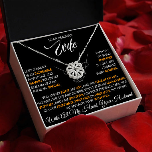 She Means So Much - Wife Gift - Magnetic Hearts Necklace - The Shoppers Outlet
