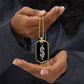 Silver Tree Dollar Sign - Dog Tag Necklace - The Shoppers Outlet