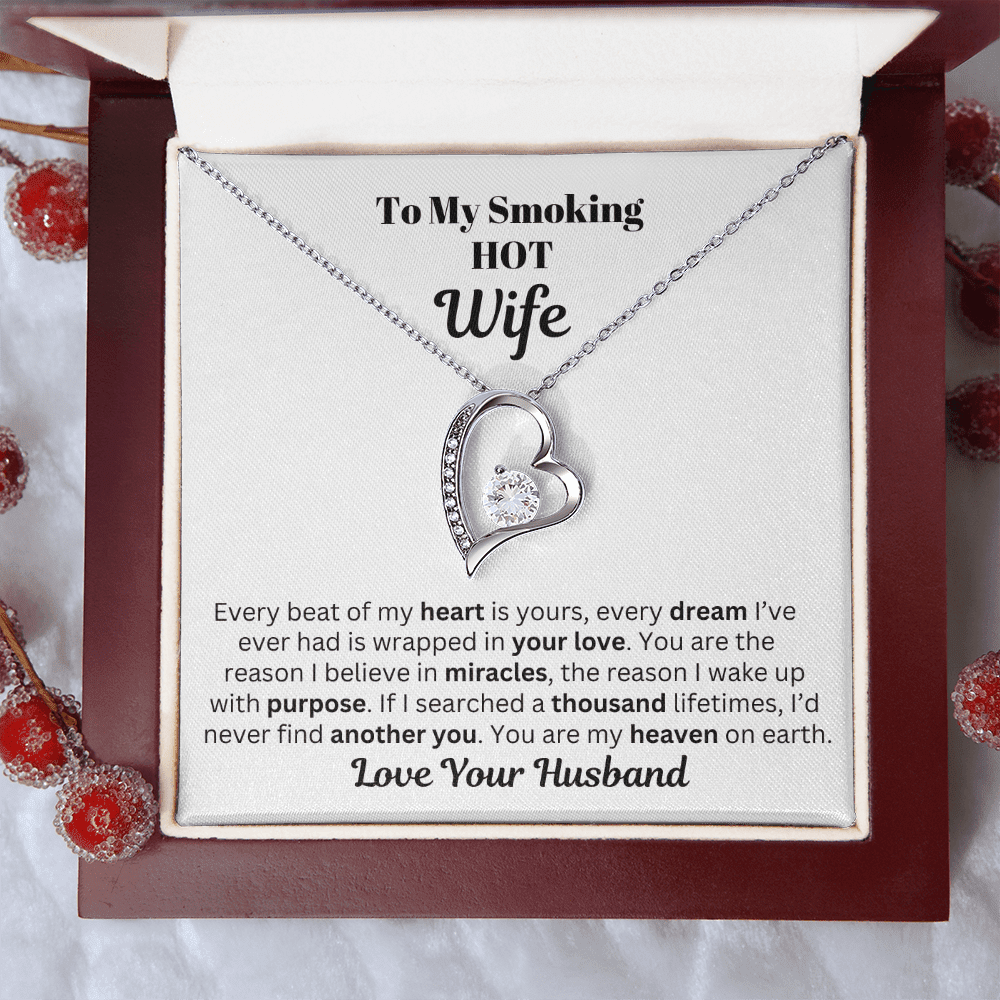 Gift For Wife - Anniversary Gift - Birthday Gift - You Are My Heaven - Forever Love Necklace - The Shoppers Outlet