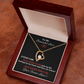 Gift For Wife - PERSONALIZE GIFT - Three Simple Words - Forever Love Necklace - The Shoppers Outlet