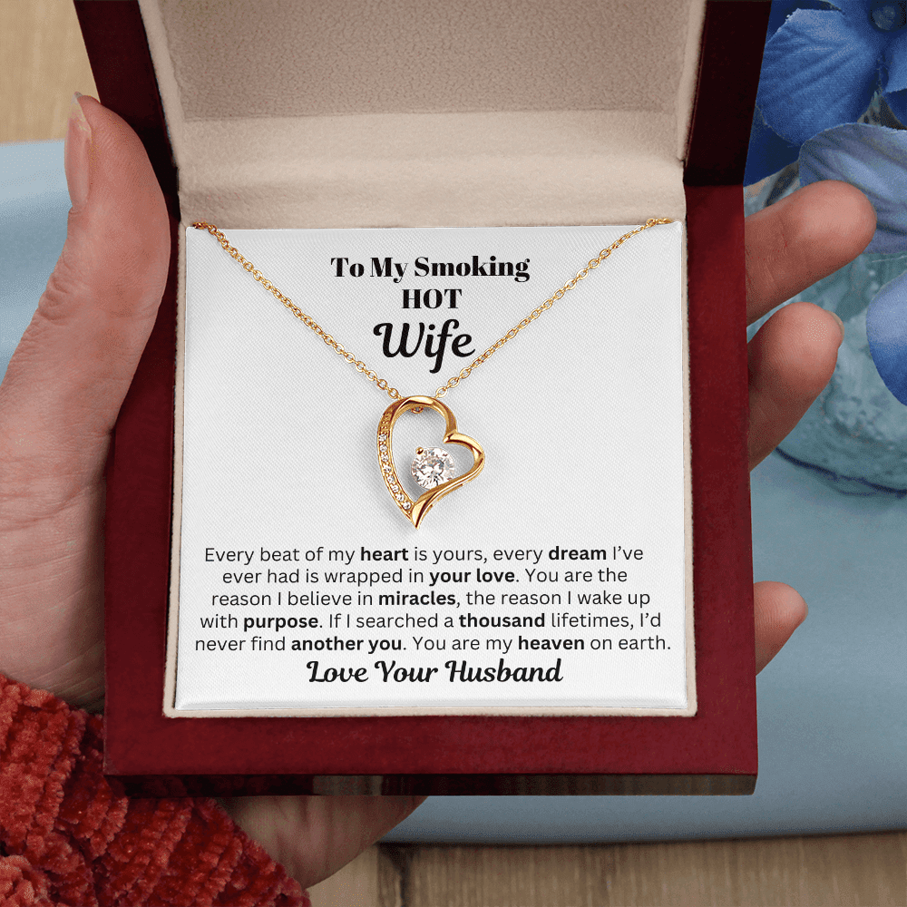 Gift For Wife - Anniversary Gift - Birthday Gift - You Are My Heaven - Forever Love Necklace - The Shoppers Outlet