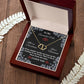 Wife - I Love You - Three Simple Words - Merry Christmas - Everlasting Love Necklace - The Shoppers Outlet