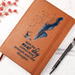 Graphic Leather Journal - With The New Day - The Shoppers Outlet