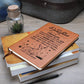 Graphic Leather Journal - Daughter - Thank You For Standing By My Side - The Shoppers Outlet