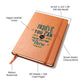 Graphic Leather Journal - Believe You Can - The Shoppers Outlet
