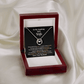 Gift For Wife - Anniversary Gift - Birthday Gift - You Are My Heaven - Lucky In Love Necklace - The Shoppers Outlet