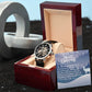 Gift For Husband - My Dear Husband - Merry Christmas - Men's Open Watch - The Shoppers Outlet