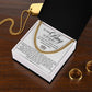 Gift For Soulmate - Gift For Soulmate - To The King Of My Heart - Cuban Link Chain Necklaces - The Shoppers Outlet