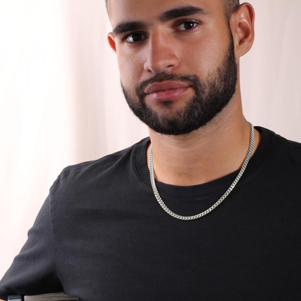 Gift For Dad - Your LOVE Is Out Of This World - Cuban Link Chain Necklaces - The Shoppers Outlet