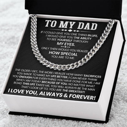 Dad - To My Dad - If I Could Give You One Thing In Life - - The Shoppers Outlet