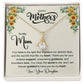 Gift For Mom - Thank You For Your Endless Support - Happy Mother's Day - Alluring Beauty Necklaces - The Shoppers Outlet