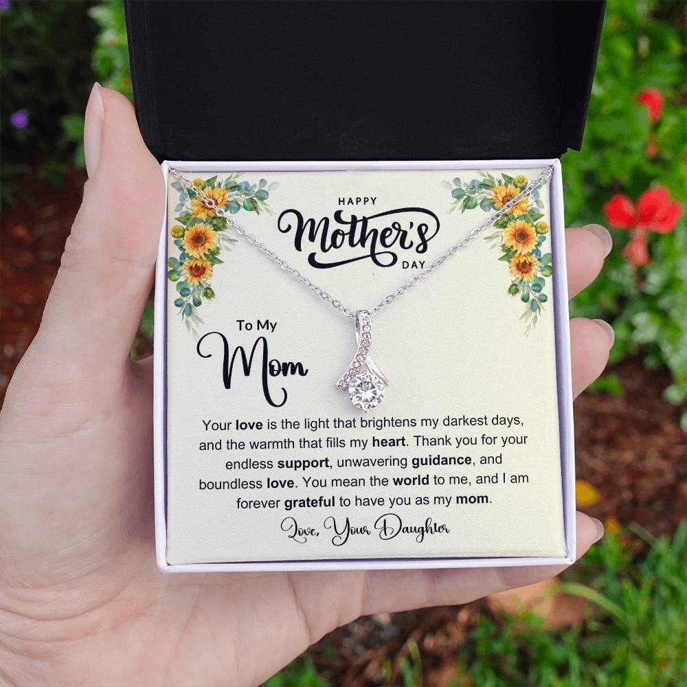 Gift For Mom - Thank You For Your Endless Support - Happy Mother's Day - Alluring Beauty Necklaces - The Shoppers Outlet