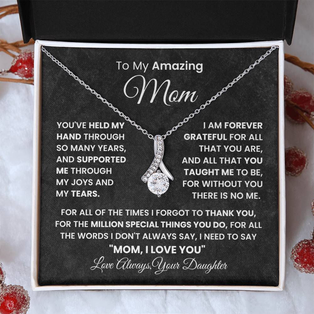 Gift For Mom - To My Amazing Mom - Alluring Beauty Necklace