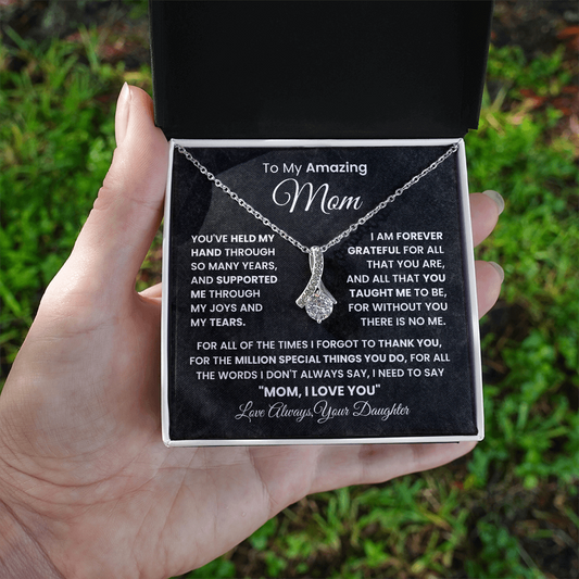Gift For Mom - To My Amazing Mom - Alluring Beauty Necklace