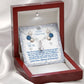 GIFT FOR MOM - MERRY CHRISTMAS - MAY YOUR CUP OVERFLOW WITH LOVE - ALLURING BEAUTY NECKLACES - The Shoppers Outlet