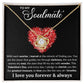 Gift For Soulmate - With Each Sunrise i Marvel At The Miracle Of Finding You - Love Knot Necklaces - The Shoppers Outlet