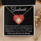 Gift For Soulmate - With Each Sunrise i Marvel At The Miracle Of Finding You - Love Knot Necklaces - The Shoppers Outlet