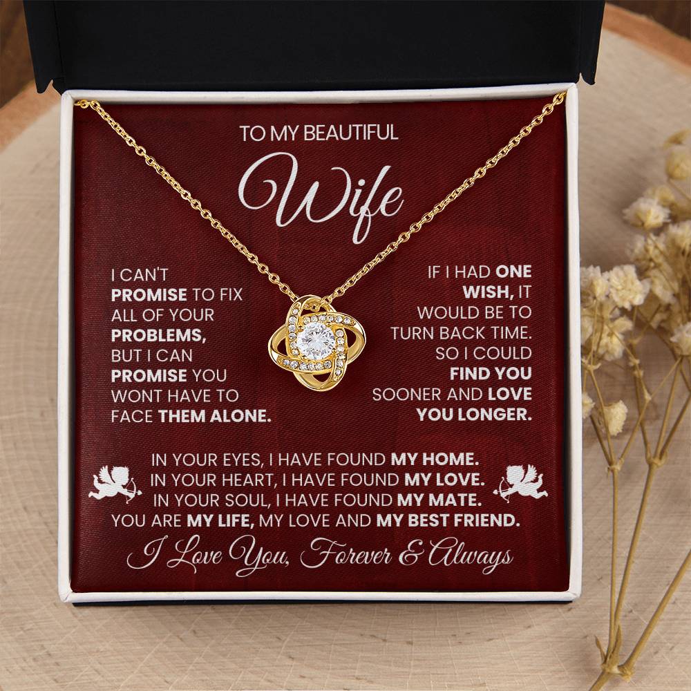Wife - You Are My Life - My Love And My Best Friend - Alluring Beauty Necklaces - The Shoppers Outlet