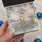 Gift For Soulmate - My Love, You're My Ultimate Pleasure - Merry Christmas - Love Knot Necklaces - The Shoppers Outlet