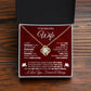Gift For Wife - You Are My Life - My Love And My Best Friend - Alluring Beauty Necklaces - The Shoppers Outlet