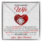Gift For Wife - The Most Wonderful Thing I Decided To Do - Love Knot Necklaces - The Shoppers Outlet